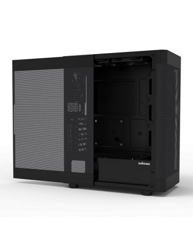 Корпус Zalman ATX Mid Tower PC Case, Black fan x6