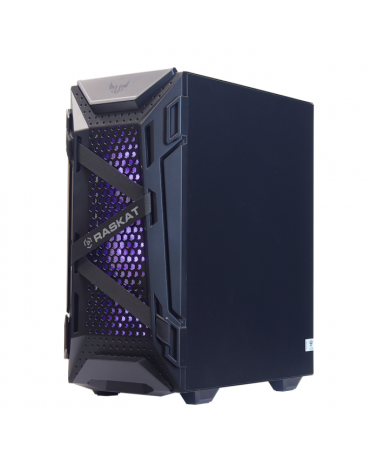 NZXT H510i  CA-H510i-B1 Compact Mid Tower Black/Black Chassis withSmart Device 2, 2x 120mm Aer F Case Fans, 2x LED Strips andVer