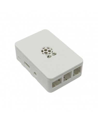 Корпус ACD RA178 Корпус ACD White ABS Plastic case with Logo for Raspberry Pi 3 B/B+, совместим с креплением VESA Mount (RASP179