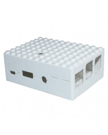Корпус ACD RA181 Корпус ACD White ABS Plastic Building Block case for Raspberry Pi 3 B/B+ (CBPIBLOX-WHT) (494279) 