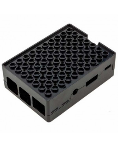 Корпус ACD RA182 Корпус ACD Black ABS Plastic Building Block case for Raspberry Pi 3 B/B+ (CBPIBLOX-BLK) (494293) 