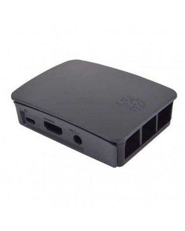 Корпус ACD RA148   Корпус ACD Black ABS Plastic case for Raspberry Pi 3 B/B+ (аналог арт.54202)(RASP1953) 