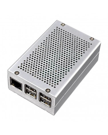 Корпус ACD RA193   Корпус ACD Heat Dispersion Metal Aluminium Alloy Case for Raspberry Pi 3, Silver 