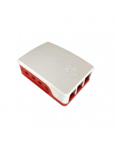 Корпус ACD RA597   Корпус ACD  Red+White ABS Case for Raspberry 4B (RASP1967) 