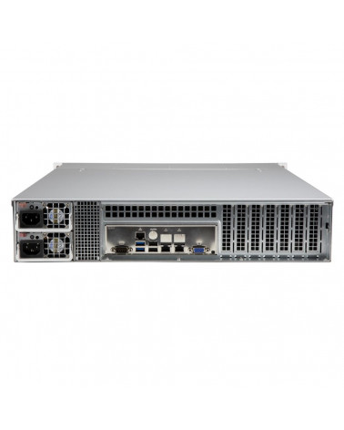 Корпус SuperMicro CSE-LA26E1C4-R609LP 2U, Black 8xHotSwap 2.5/3.5" SAS/SATA, 4xHotSwap 2.5/3.5 SAS/SATA/NVME, 650W HS 1U RM, w/o