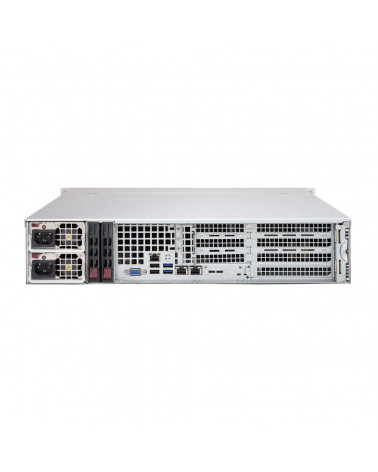 Корпус SuperMicro SuperMicro CSE-826BE1C-R920WB 2U, WIO, E-ATX, 920 Вт, 12x 3.5-inch SAS3/SATA3 HDD/SSD w/1 Expander, черный 