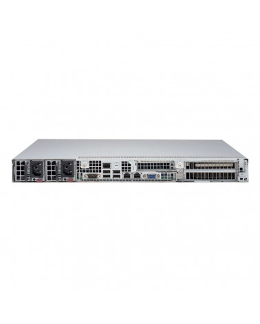 Корпус SuperMicro CSE-514-R407W 1U SC514 Redundant Platinum 400W PWS Chassis 