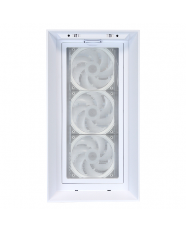 Корпус ACD Lagrange white with 4 pcs ARGB fan (PWM+5V 3PIN) +FAN HUB 