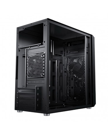 Корпус ACD Coffre 104M mATX, Black, CPU 140mm, VGA 245mm, PSU 285mm, 2x3.5INT, 1x2.5INT, 2xUSB 2.0, 1xUSB 3.0, HD Audio, w/o FAN