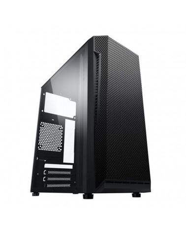 Корпус ACD Coffre 104G mATX, Black, CPU 140mm, VGA 245mm, PSU 285mm, 2x3.5INT, 1x2.5INT, 2xUSB 2.0, 1xUSB 3.0, HD Audio, w/o FAN