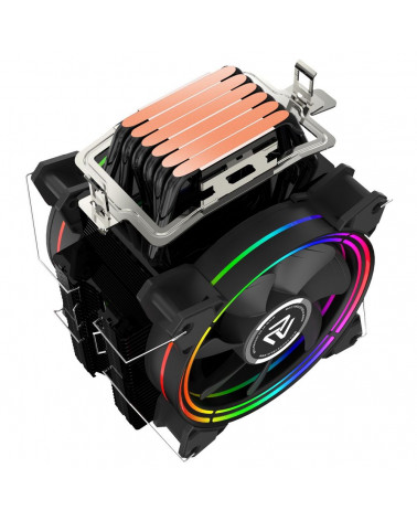 Вентилятор ALSEYE H120D Universal, TDP 200W, Heat Pipe:6mm*6pcs, 8002000RPM, 11.6-35.3dB(A), RGB, RTL 18 (872339)/(874043) 