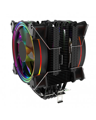 Вентилятор ALSEYE H120D v2 Universal (screw), TDP 200W, h-154mm, Heat Pipe:6mm*6pcs, 8002000RPM, 11.6-35.3dB(A), RGB, RTL 18 (87