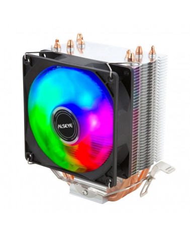 Cpu Cooler 90*90*25mm, 12V, 0.27A, 3.24W, 2300RPM±10%, 43.8CFM, Hydraulic, 26dBA, 30000H (Intel: 775, 115X, 1366, AMD: AM4) 