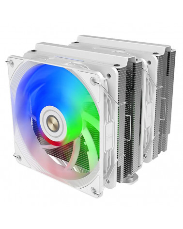 Вентилятор ALSEYE CPU COOLER N600W-DT-HY white TDP:250W Product Dimension: 125 x 143 x 158mm Heat Pipe: Ø6mm x 6 pcs Fan Dimensi