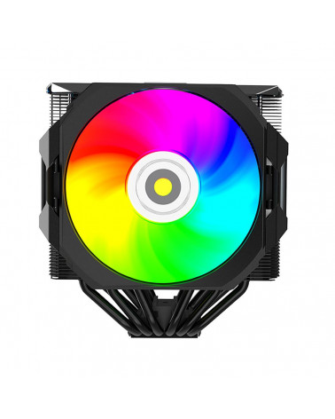 Кулер для CPU ALSEYE i600-B, Two fans version Product size：144*121*159mm TDP：270W Soldering technology CD texture Application: I