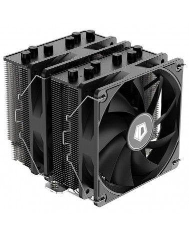 Вентилятор ID-COOLING SE-206-XT LGA20XX/1700/1200/115X/AM5/AM4 (8шт/кор, TDP 250W, PWM, черный, 6 тепл.трубок + медная база, 2 x