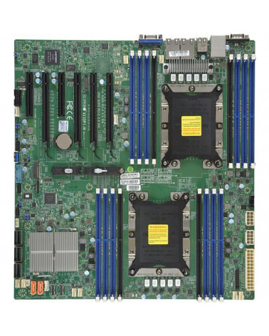 Материнская плата SuperMicro Материнcкая плата SuperMicro MBD-X11DPI-NT E-ATX Up to 2TB 3DS ECC RDIMM 14 SATA3 4 USB 2.0 ports 5