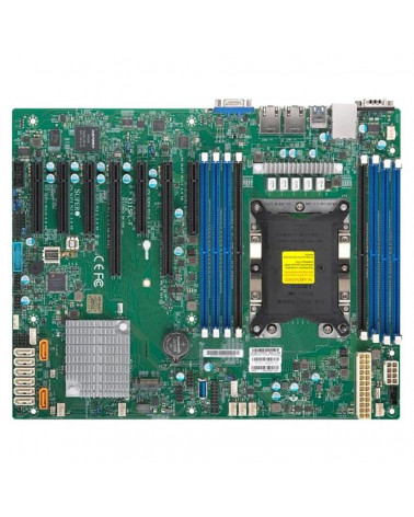 Материнская плата SuperMicro SuperMicro MBD-X11SRL-F-B ,ATX, Intel® C422, LGA2066, 512GB ECC RDIMM 1TB Registered ECC LDIMM, Dua