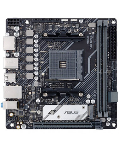 Материнская плата ASUS PRIME A320I-K AM4 mini-ITX 2xDDR4 PCIEx16 M.2 HDMI DP GLAN (361644) 