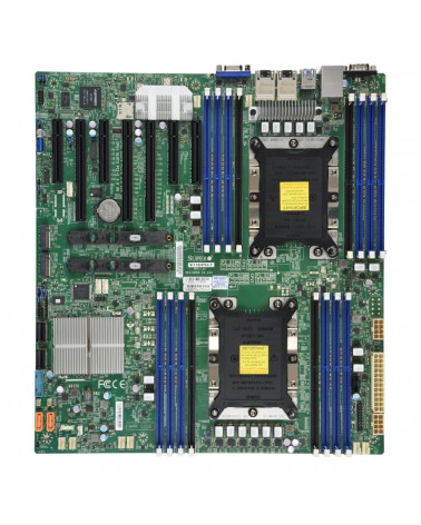 Материнская плата SuperMicro MBD-X11DPH-T-B E-ATX LGA 3647 Up to 2TB 3DS ECC RDIMM DDR4-2666MHz Up to 2TB 3DS ECC LRDIMM in 16 D