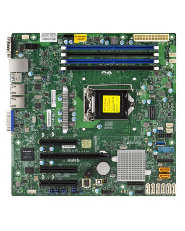 Материнская плата SuperMicro Серверная материнская плата Supermicro MBD-X11SSM-F-B (200962) (incl. 1x I/O Shield MCP-260-00042-0