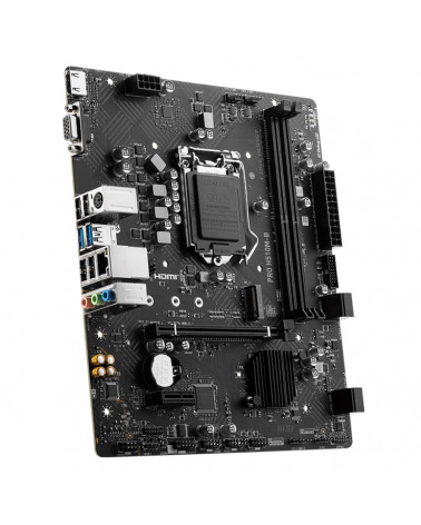 Материнская плата MSI H510M-B PRO mATX, Socket 1200, Intel®H470, 2xDDR4-2933 HDMI+VGA, 1xPCI-Ex16, 1xPCI-Ex1, 4xSATA3, 1xM.2, 8 