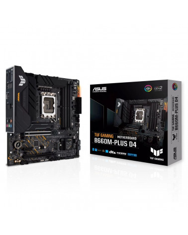 ASUS TUF GAMING B660M-PLUS D4/LGA1700,B660,USB3.2 GEN 2X2,MB 