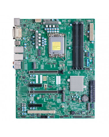 Материнская плата SuperMicro MBD-X13SAE-B Intel 13th/12th Gen Core i9/i7/i5/i3 LGA1700 CPU, Intel W680 Chipset, Up to 128GB ECC/