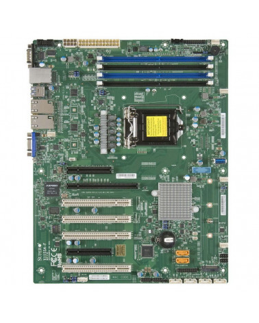 Материнская плата SuperMicro MBD-X11SSA-F Single socket H4 (LGA 1151) supports Intel® Xeon® processor E3-1200 v6/v5, Intel® 7th/