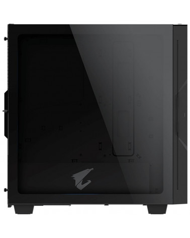 Корпус Gigabyte AORUS C300 Glass MidTower, ATX, USB-C x1, USB3.0 x2, Audio I/O, GPU:400mm, Black, TG (551223) 