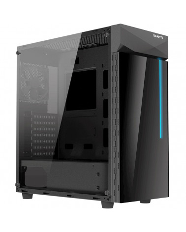 Корпус Gigabyte C200 Glass MidTower, ATX, USB3.0 x2, Audio I/O, Black, TG (551247) 