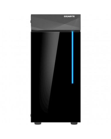 Корпус Gigabyte C200 Glass MidTower, ATX, USB3.0 x2, Audio I/O, Black, TG (551247) 