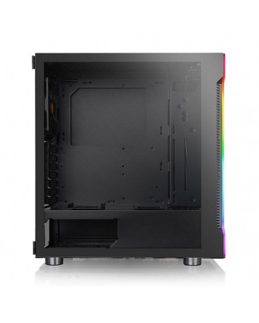 Корпус Thermaltake H200 TG CA-1M3-00M1WN-00 RGB/Black/Win/SPCC/Tempered Glass*1/120mm Standard fan *1 (521529) 