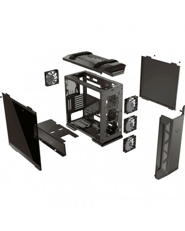 Корпус ASUS GT301/BLK/ARGB FAN GT301 TUF GAMING CASE/BLK/ARGB FAN// (521741) 