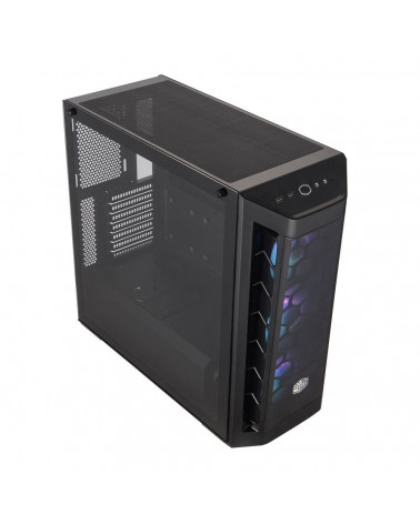 Корпус Cooler Master MasterBox MB511 ARGB MCB-B511D-KGNN-RGA Mesh version black trim. 3X RGB FAN installed, Including MCB-B511D-