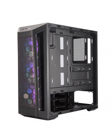 Корпус Cooler Master MasterBox MB511 ARGB MCB-B511D-KGNN-RGA Mesh version black trim. 3X RGB FAN installed, Including MCB-B511D-