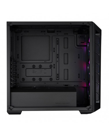 Корпус Cooler Master MasterBox MB511 ARGB MCB-B511D-KGNN-RGA Mesh version black trim. 3X RGB FAN installed, Including MCB-B511D-