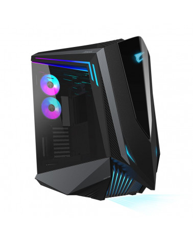 Корпус Gigabyte AORUS C700 Glass FullTower, E-ATX, USB-C x1, USB3.0 X4, HDMI x1, Audio I/O, Black, TG 