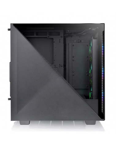 Корпус Thermaltake Divider 300 TG ARGB CA-1S2-00M1WN-01 Black/Win/SPCC/Tempered Glass*2/120mm Standard Fan*1/120mm CA-1S2-00M1WN