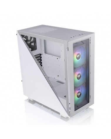 Корпус Thermaltake Divider 300 TG Snow ARGB CA-1S2-00M6WN-01 White/Win/SPCC/Tempered Glass*2/120mm Standard CA-1S2-00M6WN-01 Fan