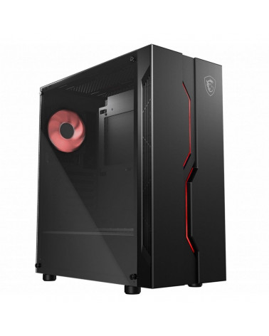 Корпус MSI MAG VAMPIRIC 010M Mid-Tower, ATX, 1xUSB 3.0, 2xUSB 2.0, 1xRGB fan, Tempered Glass Window (646721) 