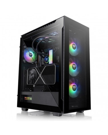 Корпус Thermaltake Divider 500 TG ARGB CA-1T4-00M1WN-01 Black/Win/SPCC/Tempered Glass*4/120mm ARGB Fan*3/120mm CA-1T4-00M1WN-01 