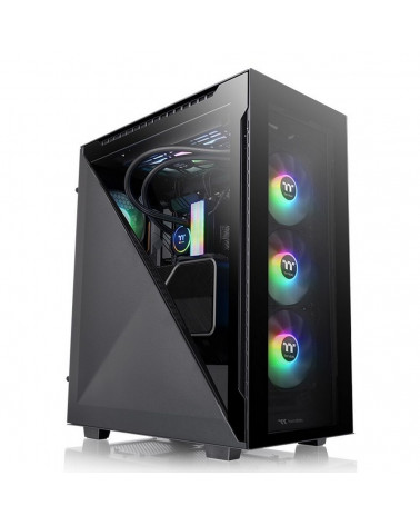 Корпус Thermaltake Divider 500 TG ARGB CA-1T4-00M1WN-01 Black/Win/SPCC/Tempered Glass*4/120mm ARGB Fan*3/120mm CA-1T4-00M1WN-01 