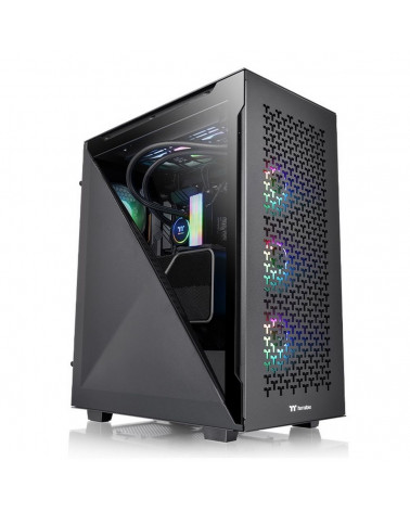 Корпус Thermaltake Divider 500 TG Air CA-1T4-00M1WN-02 Black/Win/SPCC/Tempered Glass*2/Mesh Front & Top Panel/120mm CA-1T4-00M1W