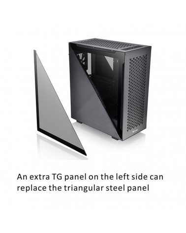 Корпус Thermaltake Divider 500 TG Air CA-1T4-00M1WN-02 Black/Win/SPCC/Tempered Glass*2/Mesh Front & Top Panel/120mm CA-1T4-00M1W