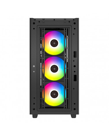 Корпус Deepcool CG540 R-CG540-BKAGE4-G-1, Midi-Tower, Black, Dual Tempered Glass Panels (714798) E-ATX, CPU Height «175mm, VGA m