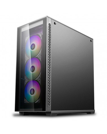 Корпус Deepcool MATREXX 70 ADD-RGB 3F DP-ATX-MATREXX70-BKG0P-3F (713876) E-ATX, CPU Height 170mm, VGA max 380mm, «USB 2.0 x 1, U