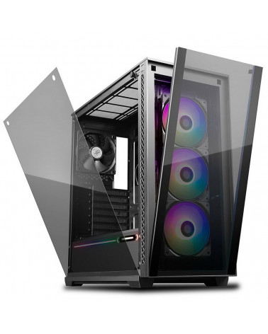 Корпус Deepcool MATREXX 70 ADD-RGB 3F DP-ATX-MATREXX70-BKG0P-3F (713876) E-ATX, CPU Height 170mm, VGA max 380mm, «USB 2.0 x 1, U