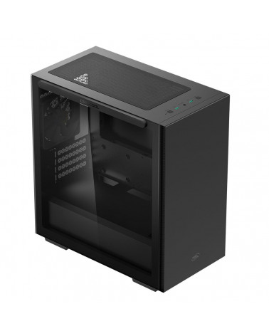 Корпус Deepcool MACUBE 110 BK R-MACUBE110-BKNGM1N-G-1 (714385) Black, mATX, CPU Height 165mm, VGA max 320mm, USB «3.0 x 2, Combo