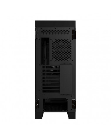 Корпус MSI MPG SEKIRA 500G Mid-Tower, E-ATX, 1xUSB-C, 4xUSB 3.0, 2x200mm Black Fan, 1x120mm Black Fan, Aluminum with Gold Color,